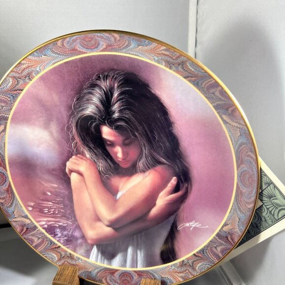 Set of 4 Plates Bradford Exchange - Native Beauty - Native American Inspired - W - Picture 3 of 10